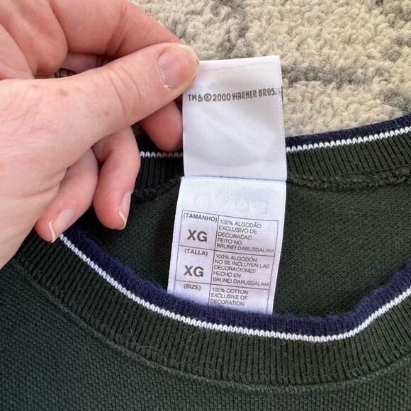 Vtg 1990s Warner Bros Studio Store “Repair Nut” Looney Tunes Taz Tee XL - Picture 5 of 9